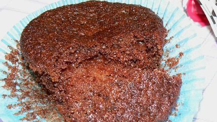 Рецепт шоколадна-клубничных маффины