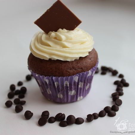 Рецепт Шоколадных маффинов на кефире