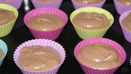 Рецепт шоколадных маффинов на ряженке