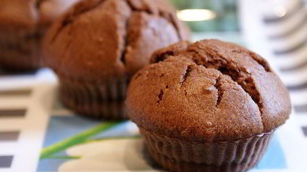 Рецепт шоколадных маффинов на ряженке