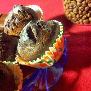 Рецепт Шоколадных маффинов с грецкими орехами