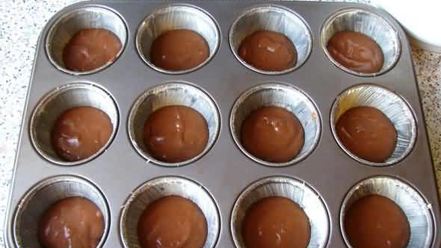 Рецепт шоколадных маффинов