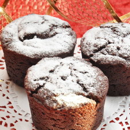 Рецепт Шоколадных заварных маффинов