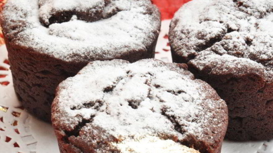 Рецепт шоколадных заварных маффинов