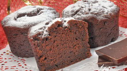 Рецепт шоколадных заварных маффинов