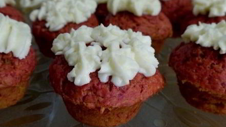 Рецепт свекольных маффинов