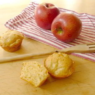 Рецепт Яблочных маффинов с изюмом