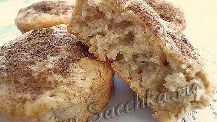 Рецепт яблочных маффинов с корицей