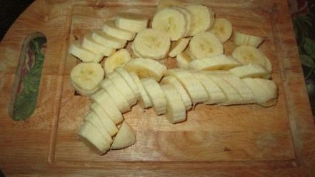 Рецепт бананова-шоколадного манник