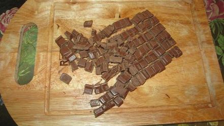 Рецепт бананова-шоколадного манник