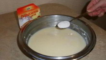 Рецепт диетического манника на кефире