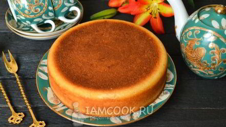 Рецепт классического манника на кефире без муки