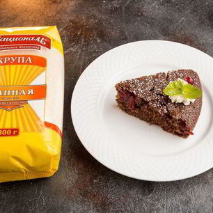 Рецепт Манника Клюква в шоколаде