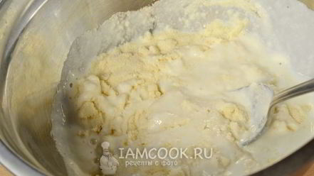 Рецепт манника на кефире без муки