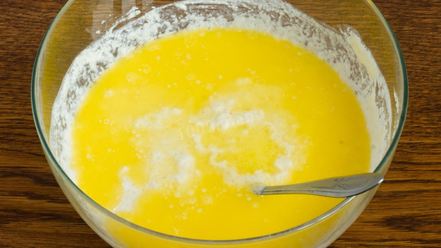 Рецепт манника на кефире без яиц