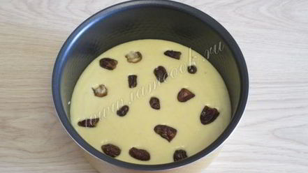 Рецепт манника на кефире в мультиварке