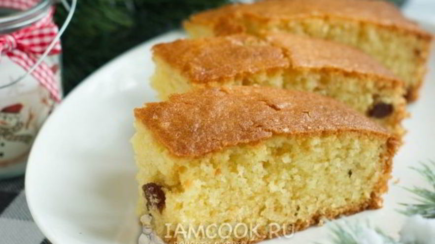 Рецепт манника на молоке без яиц