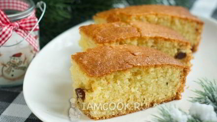 Рецепт манника на молоке без яиц