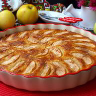 Рецепт Манника на молоке с яблоками