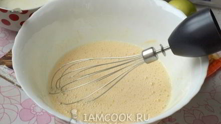 Рецепт манника на молоке с яблоками