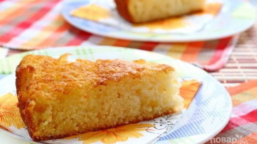 Рецепт манника постного