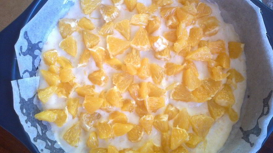 Рецепт манника с апельсинами