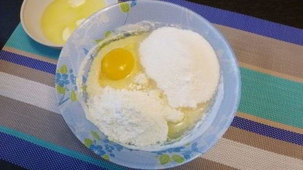 Рецепт манника с шоколадом и миндалем