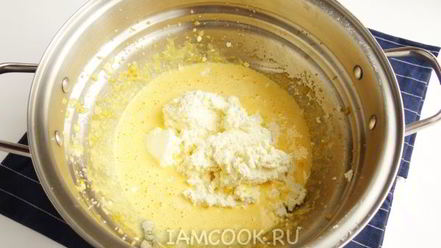 Рецепт манника с творогом в мультиварке