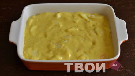 Рецепт манника с яблоками