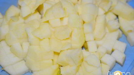 Рецепт манника с яблоком