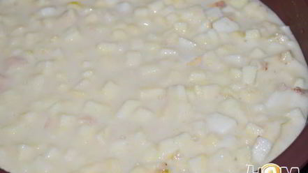 Рецепт манника с яблоком