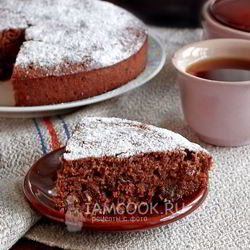 Рецепт Манника шоколадного с финиками и миндалем