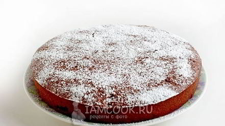 Рецепт манника шоколадного с финиками и миндалем