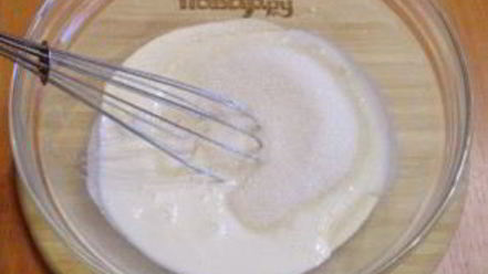 Рецепт пирога манник на кефире