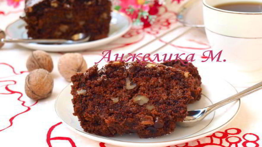 Рецепт постного шоколадного манника с изюмом