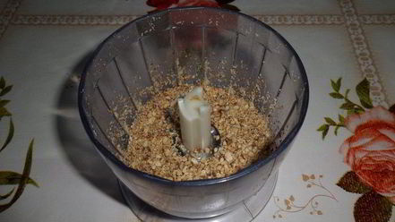 Рецепт постного шоколадного манника с миндалем