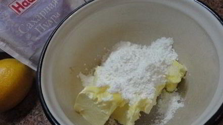 Рецепт шоколадна-лимонного манник