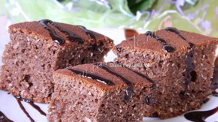 Рецепт шоколадного манника на сметане