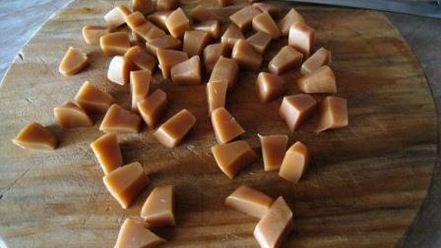 Рецепт тоффи-манника на оливковом масле