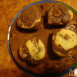 Рецепт Цветного яблочного манника