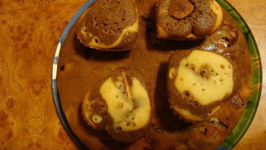 Рецепт цветного яблочного манника