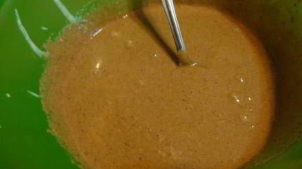 Рецепт цветного яблочного манника