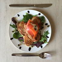 Оладьи на сметане