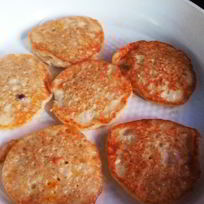 Оладьи с яблоками