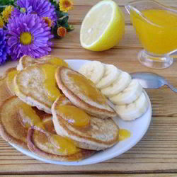 Рецепт Гречневых оладий с бананом