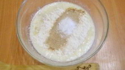 Рецепт гречневых оладий с бананом