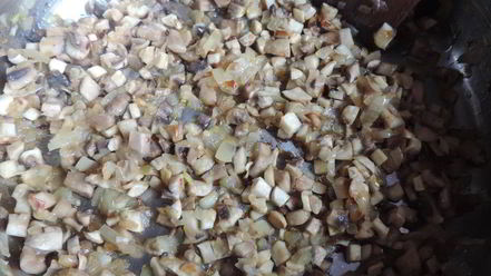 Рецепт гречневых оладий с грибами