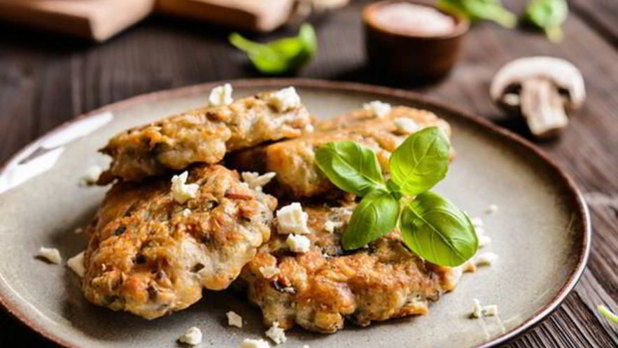 Рецепт грибных оладий