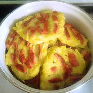 Рецепт Кабачковых оладий с сосисками