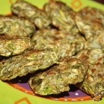 Кабачковые оладьи в духовке без масла